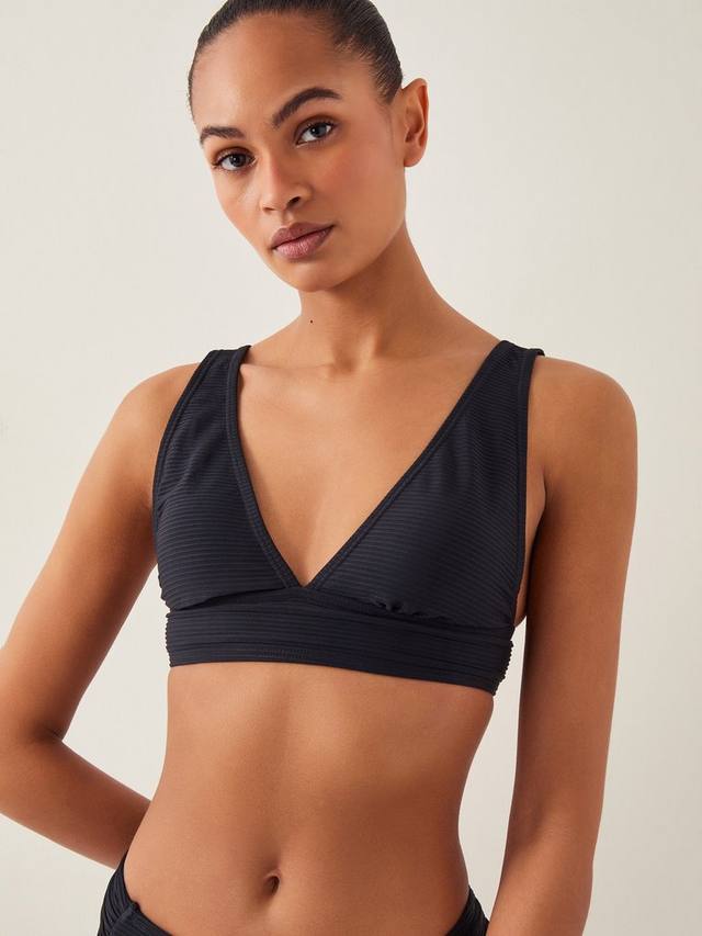 

Топ бикини Kina Textured Monsoon, Black