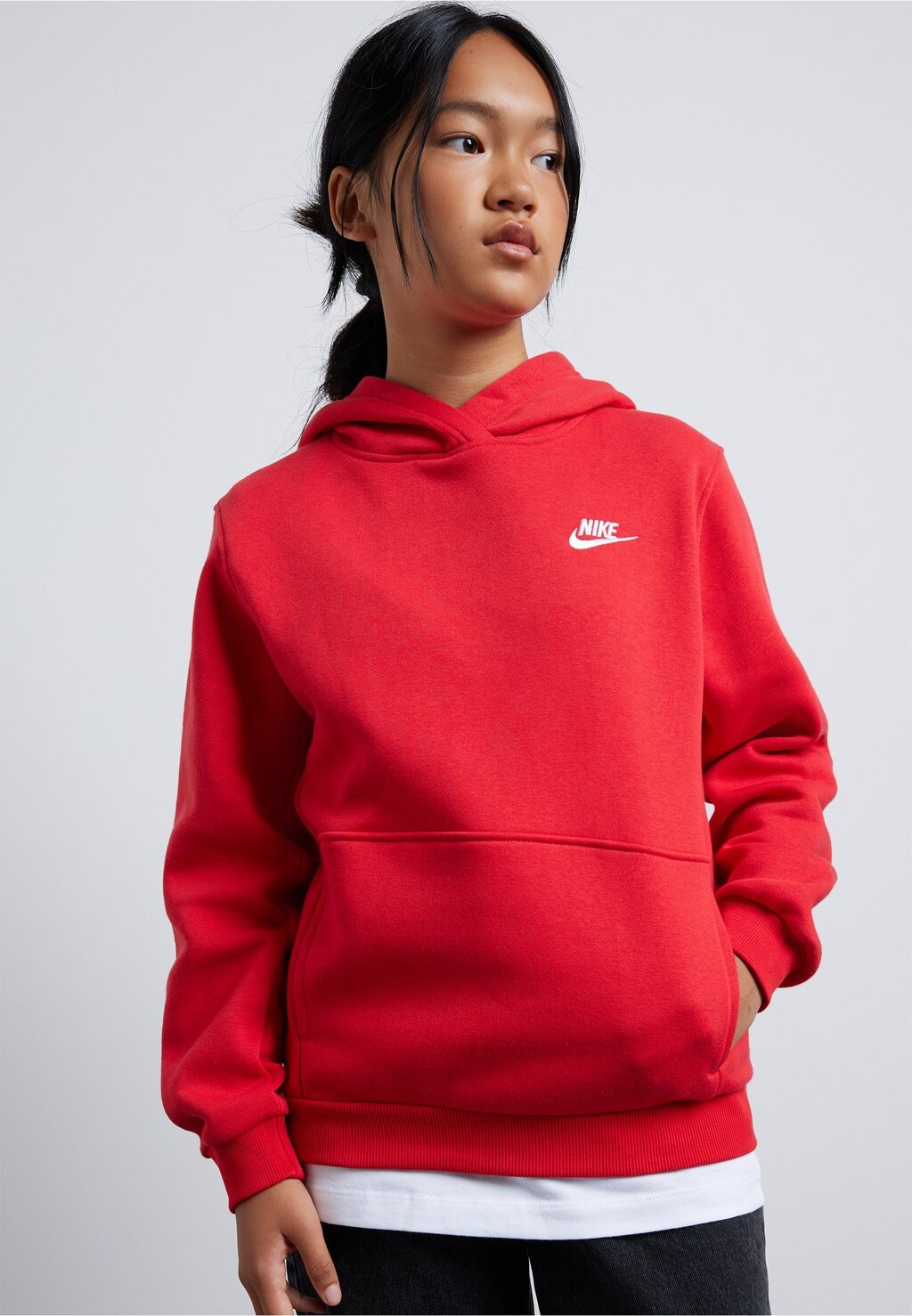 

Толстовка Club Unisex Nike, цвет university red white