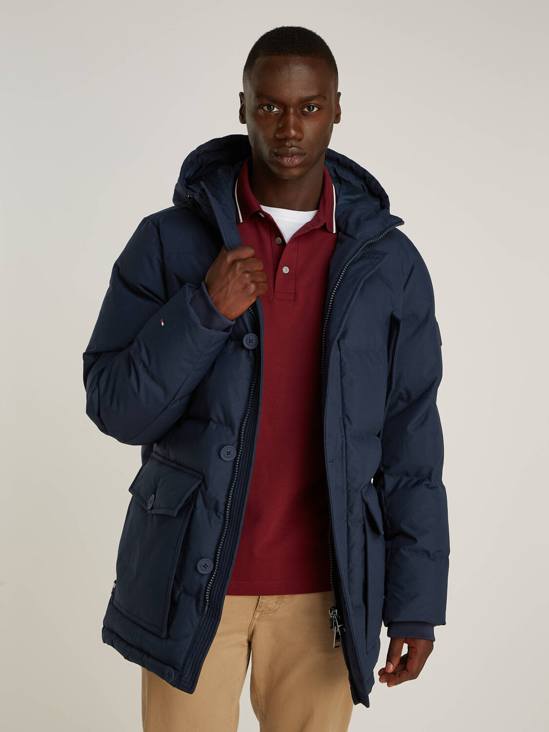 

Куртка Tommy Hilfiger ROCKIE Regular Fit, темно-синий
