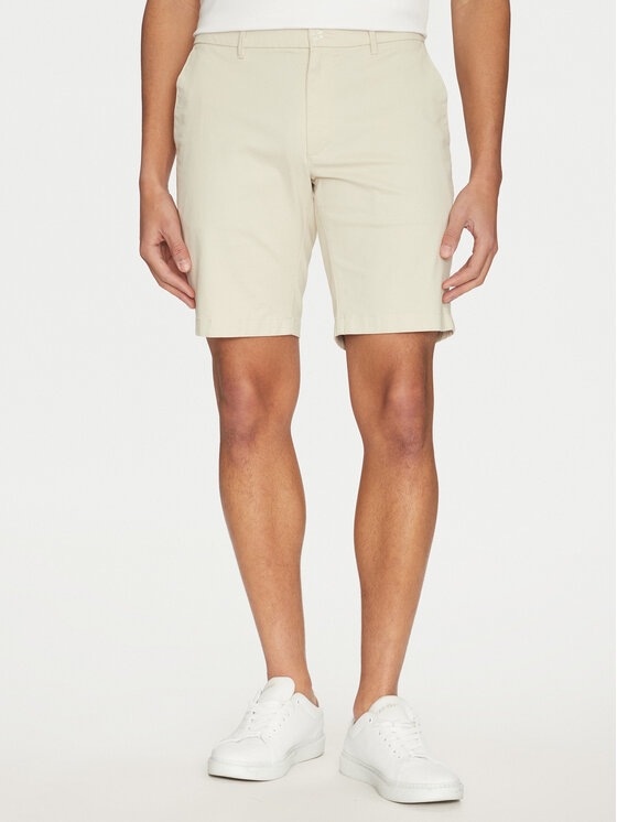 

Шорты облегающего кроя из ткани Modern Twill K10K114063 Calvin Klein, бежевый