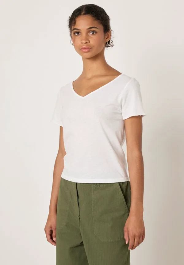 

Базовая футболка aksun American Vintage, Blanc, Белый, Базовая футболка aksun American Vintage, Blanc