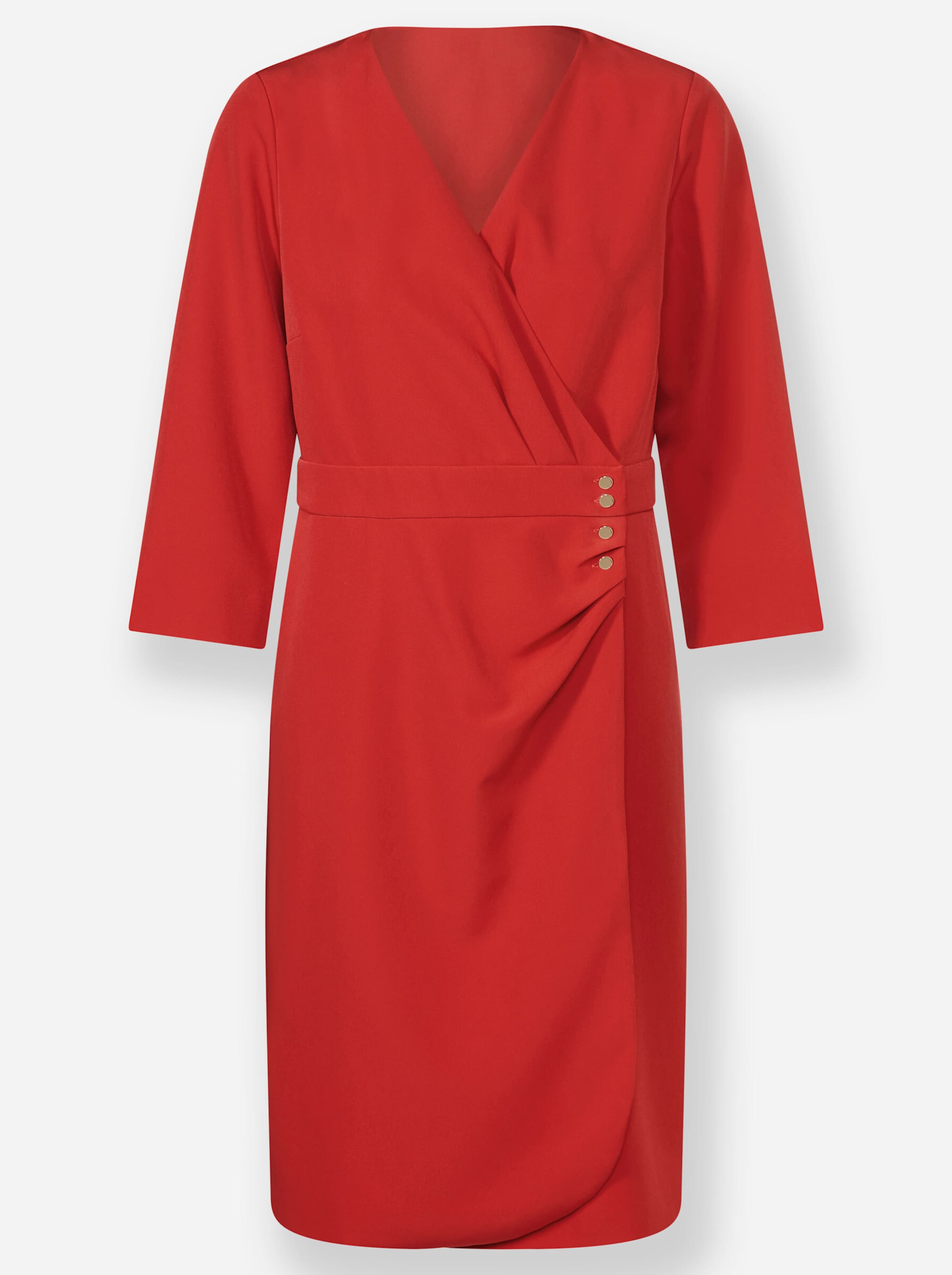 

Heine Вязаное платье в красном цвете