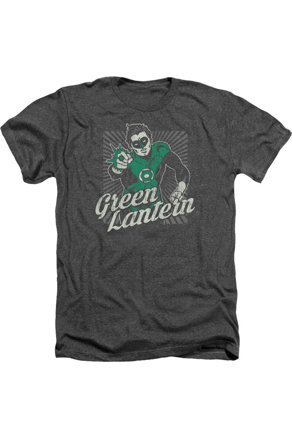 

DC Comics Ring Rays Adult Heather Tee / Футболка Gildan, цвет charcoal