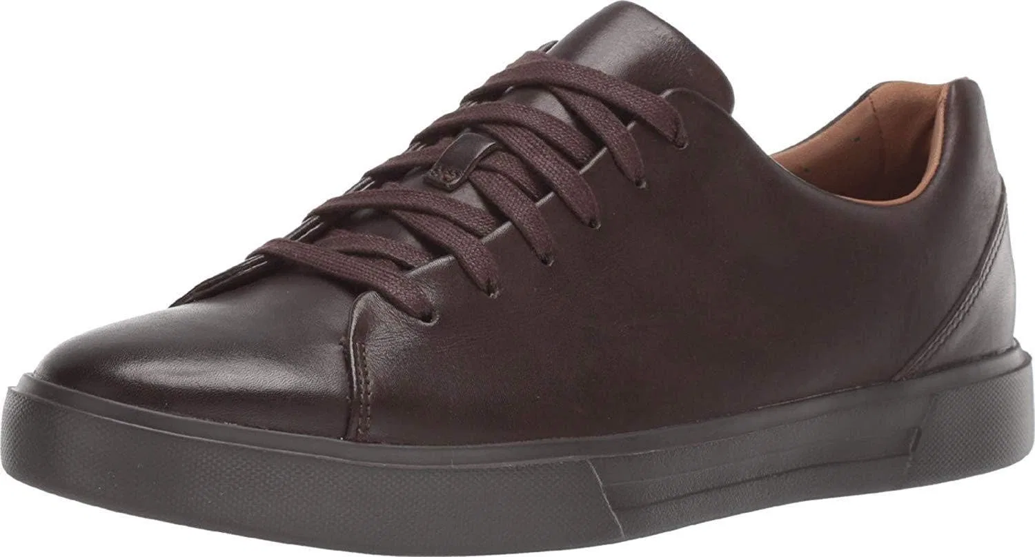 Мужские кружевные кроссовки Clarks Un Costa, коричневый — фото 2