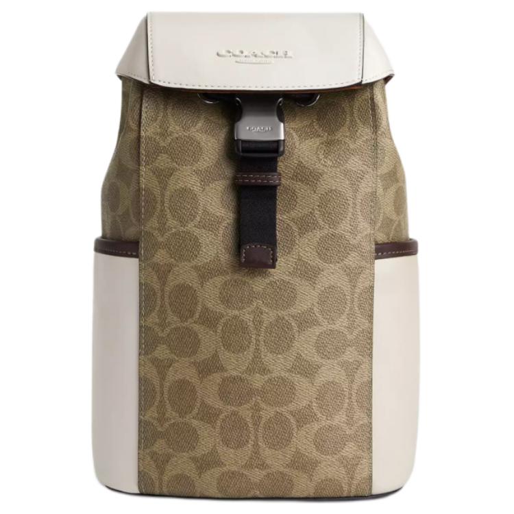 

Кроссбоди-сумка через плечо из лакированного холста мужская Maple COACH