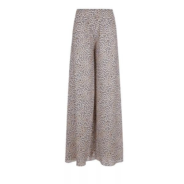

Брюки bias elephant hose bb leopard Norma Kamali, бежевый