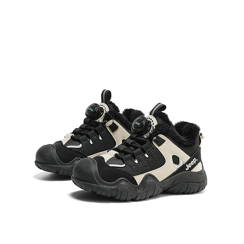 Кроссовки Jeep Kids Lifestyle Shoes Kids Mid-top Black, черный — фото 4