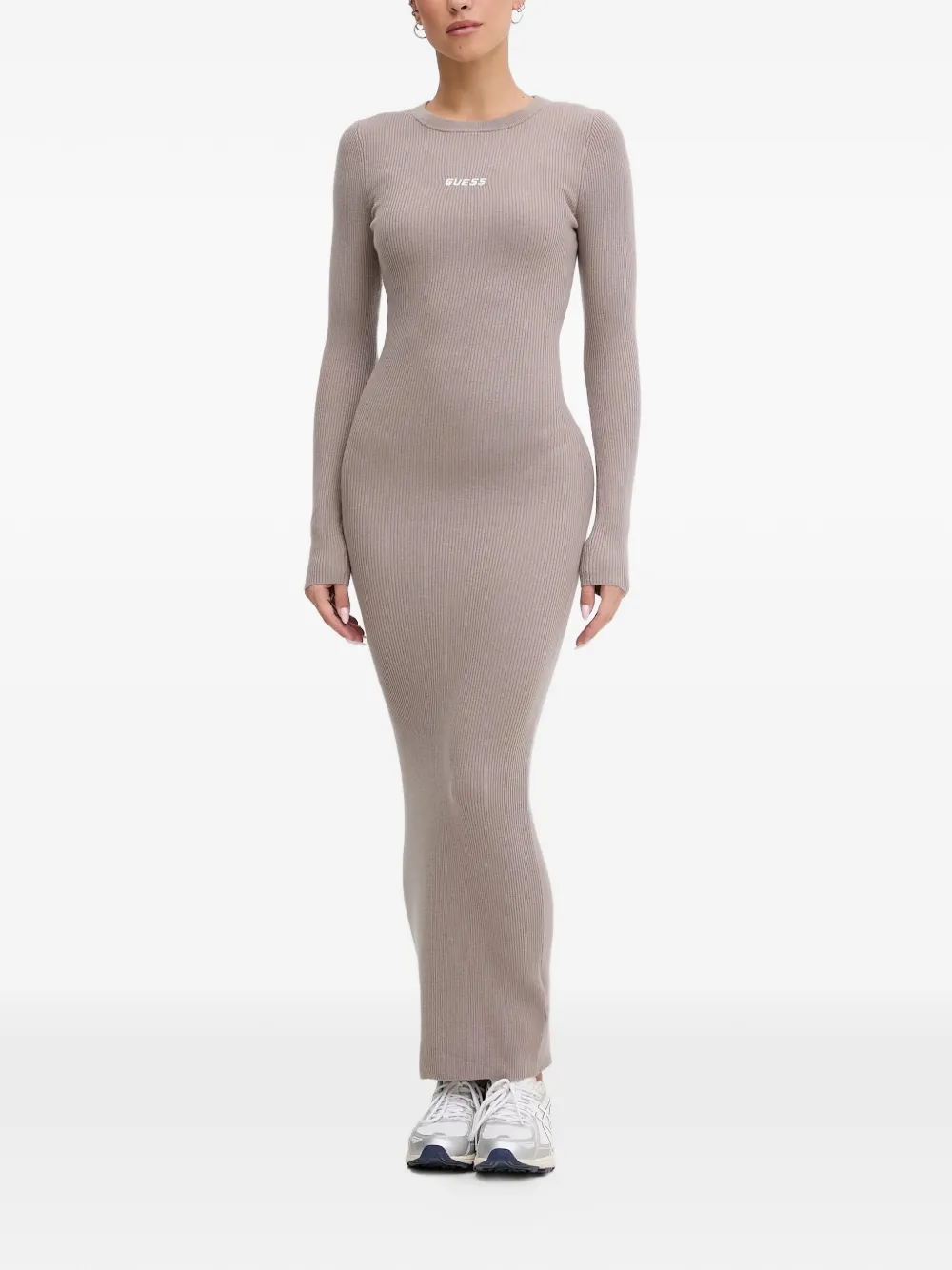 

Макси-платье с логотипом Guess Usa, нейтральный