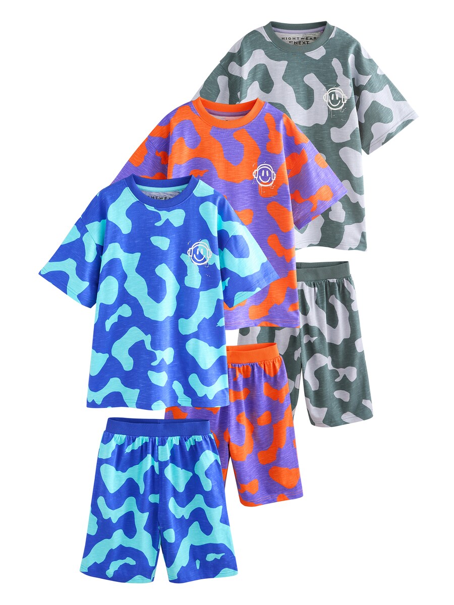 

Пижама Next, цвет Blue/Aqua/Dark green/Dark purple