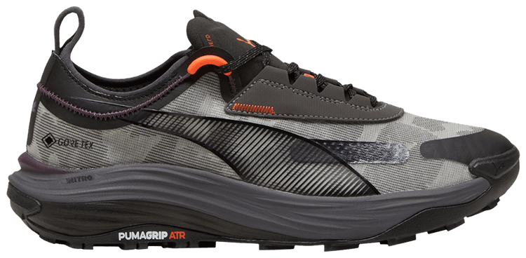 

Кроссовки Puma Voyage Nitro 3 GORE-TEX 'Dark Coal Flame Flicker', серый