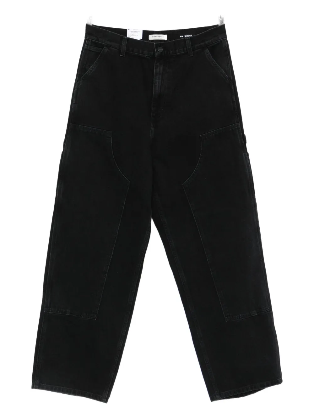 

Карго-брюки с двойными коленями CARHARTT WIP, черный