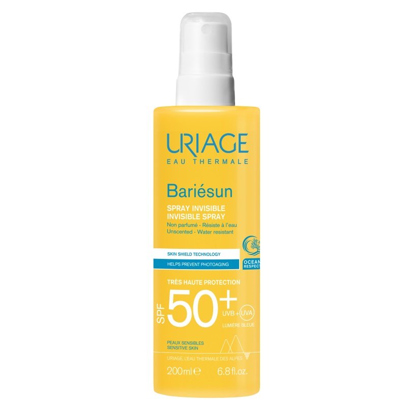 

URIAGE, Bariesun Invisible Spray солнцезащитный спрей без отдушек SPF50+ 200 мл