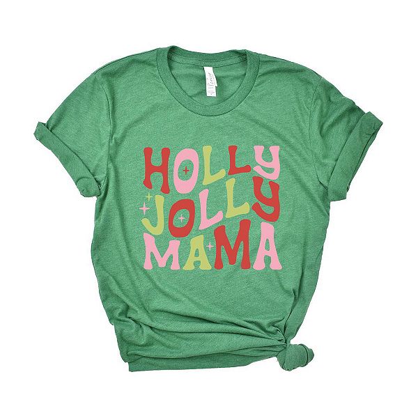 

Футболка Holly Jolly Mama с принтом Simply Sage Market, Grass, Зеленый, Футболка Holly Jolly Mama с принтом Simply Sage Market, Grass