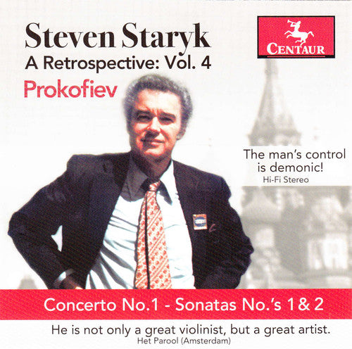 

CD диск Staryk / Stradivarius / Haitink: Retrospective 4 Prokofiev