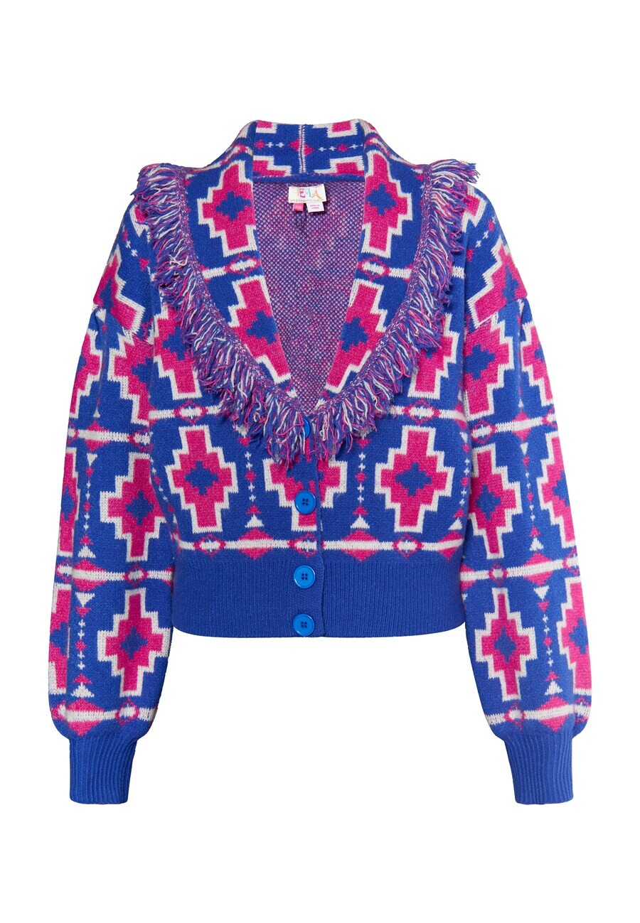 

Вязаный кардиган IZIA Knit Cardigan, синий