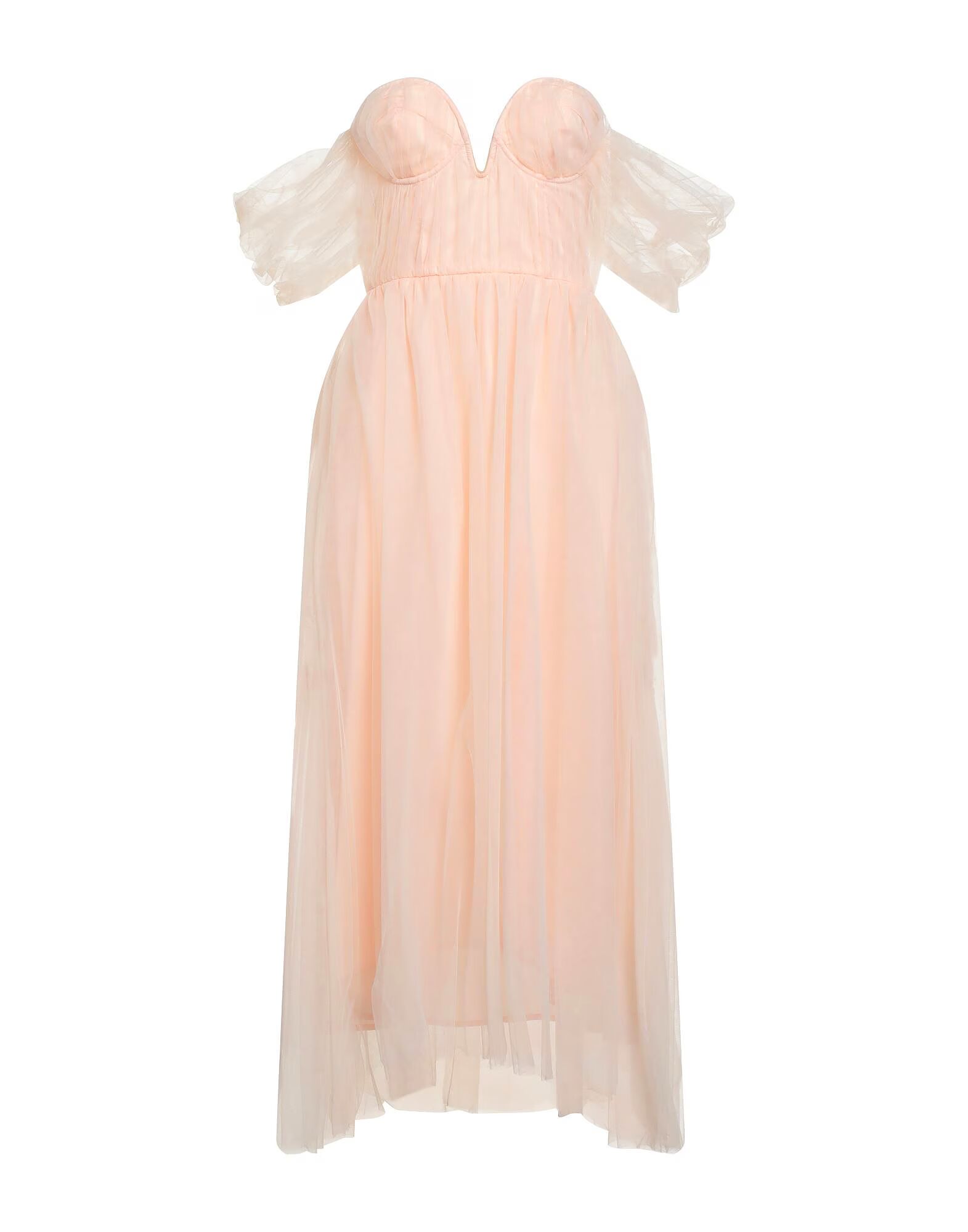 

Платье миди Simona Corsellini, абрикосовый