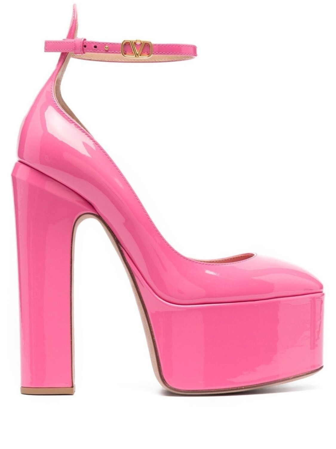 

Valentino Garavani туфли Tan-Go 155 на платформе, розовый