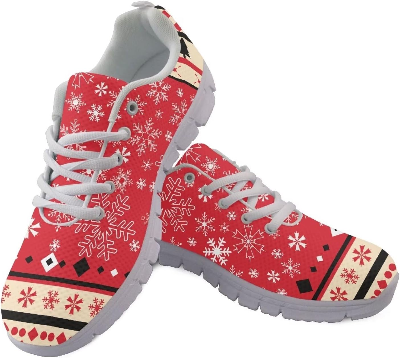 

Кроссовки для бега AmzPrint для мужчин с белой подошвой, теннисные кроссовки для мужчин, спортивная обувь для фитнеса, размер 6.5-13.5 US