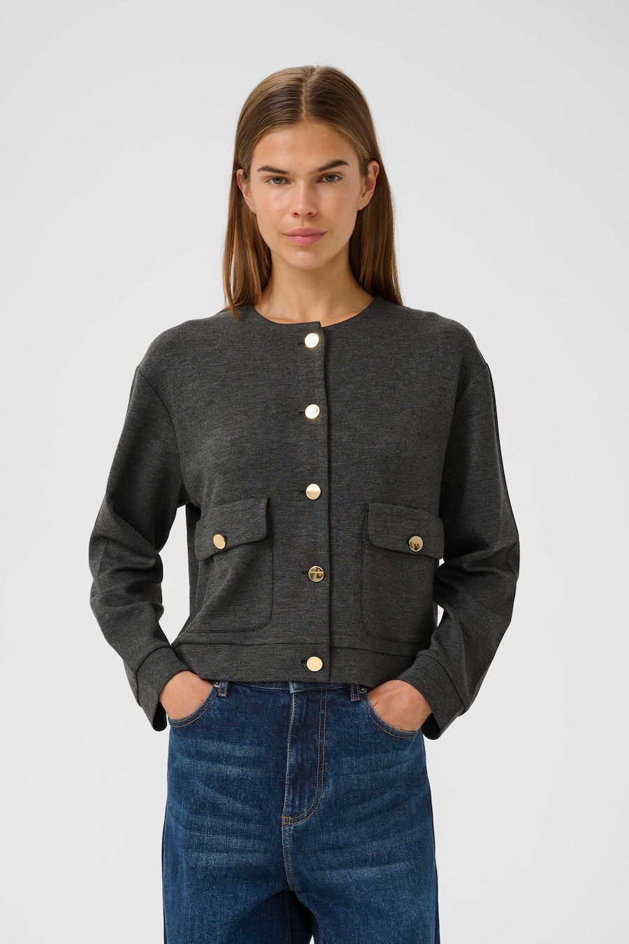 

Куртка межсезонная InWear, антрацит