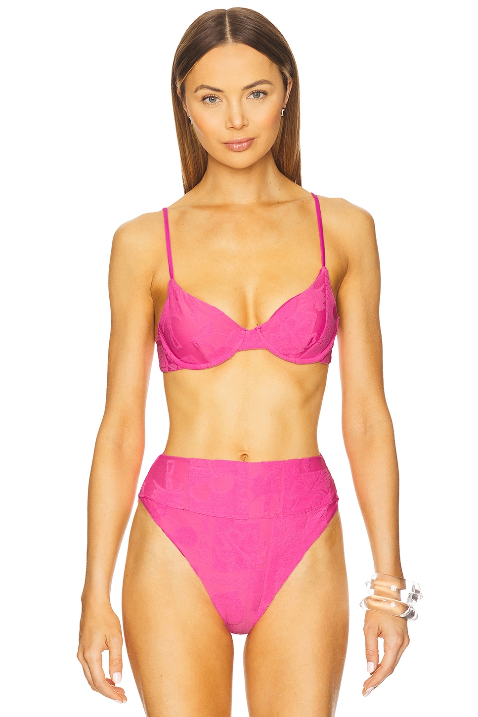 

Топ бикини Camilla Beach Riot, strawberry stand terry