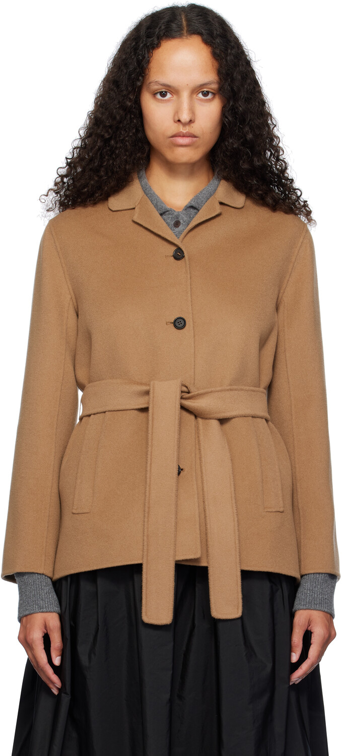 

Куртка цвета загара Fiabe Max Mara
