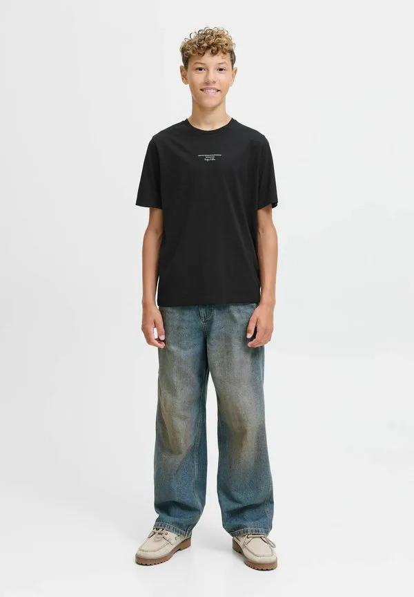 Футболка с принтом gedruckt Jack & Jones Junior, Black — фото 2