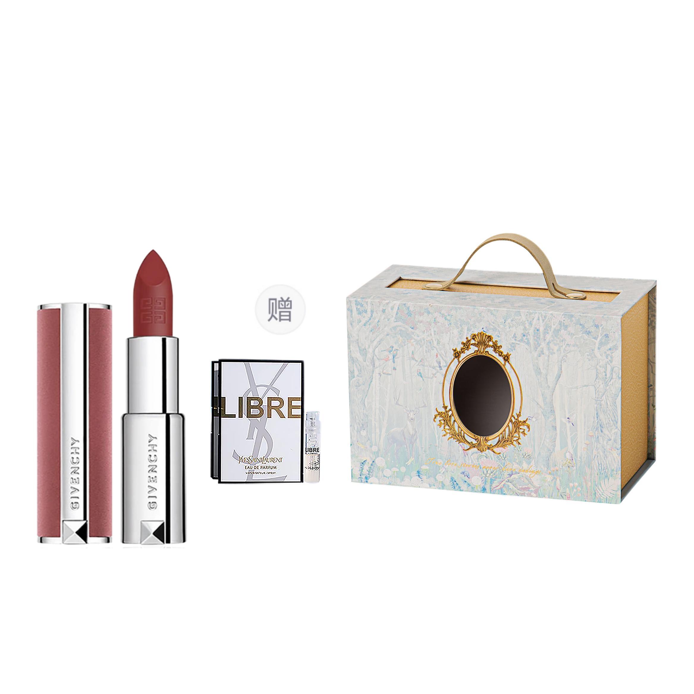 

Помада Secret Garden Box матовая легко растушевывается стойкая подарок на день рождения для девушки SAINT LAURENT