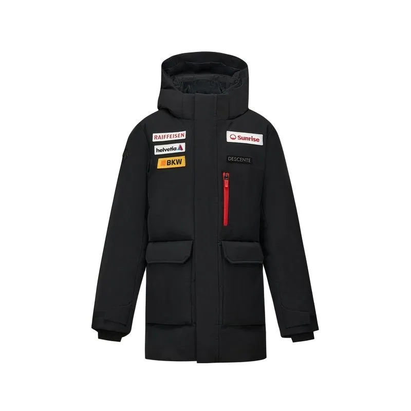 Детская пуховая куртка FW25 DESCENTE, BK-черный