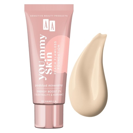 

AA YOU.mmy Skin Peach Flawless Foundation Mineral Primer 01 Vanilla 30 мл