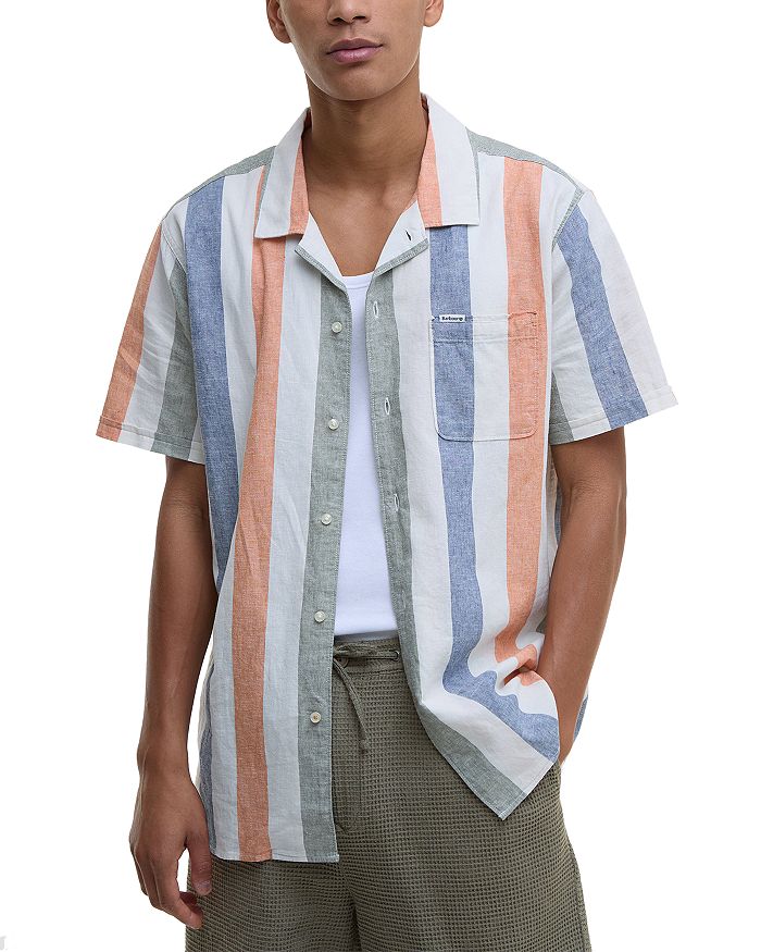 

Рубашка Clearwell летнего кроя Barbour, мультиколор
