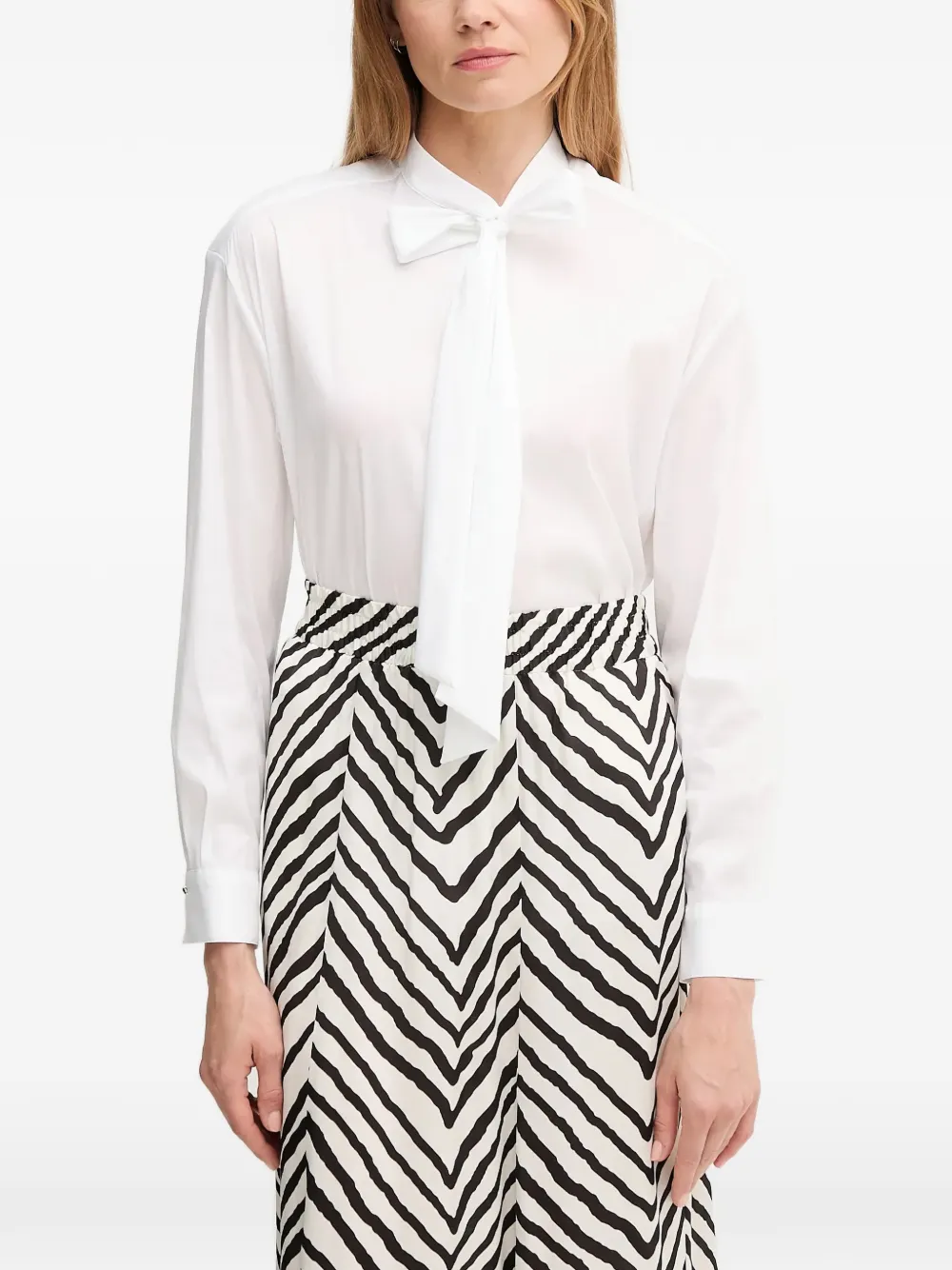 

Рубашка с бантом Joop!, белый