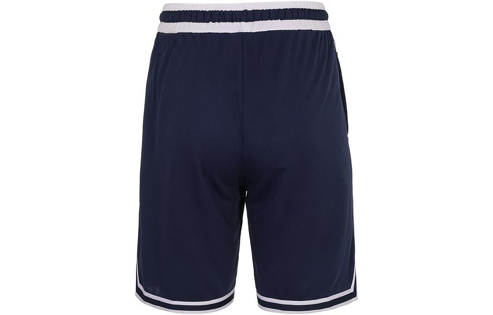 Шорты Men's Nike Dri-Fit DNA Logo Printing Stripe Drawstring Lacing Sports Shorts Deep Navy Blue DH7161-410 — фото 2