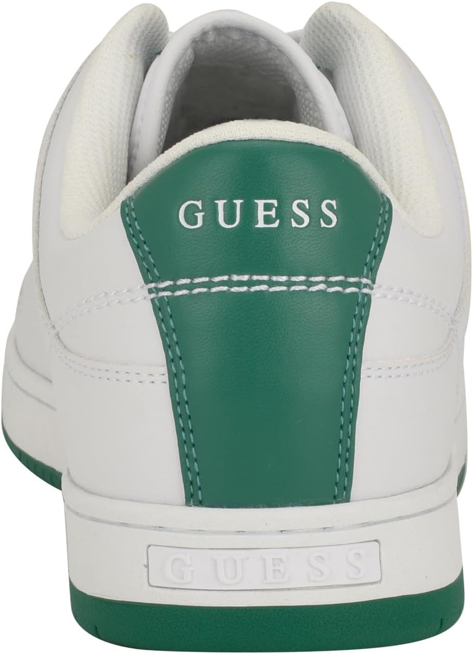 GUESS мужские кроссовки Tiogo, White/Green 140 — фото 3