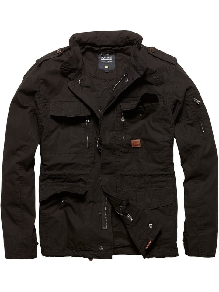 

Vintage Industries Черная парка