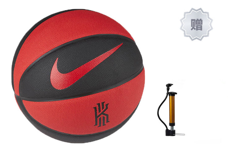 

Nike Баскетбольный мяч PU черно-красный размер 7 тренировочный мужской