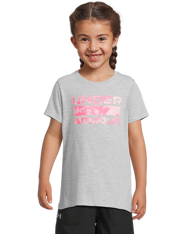 

Футболка Under Armour Kids Stacked Logo Tee, цвет Mod Grey