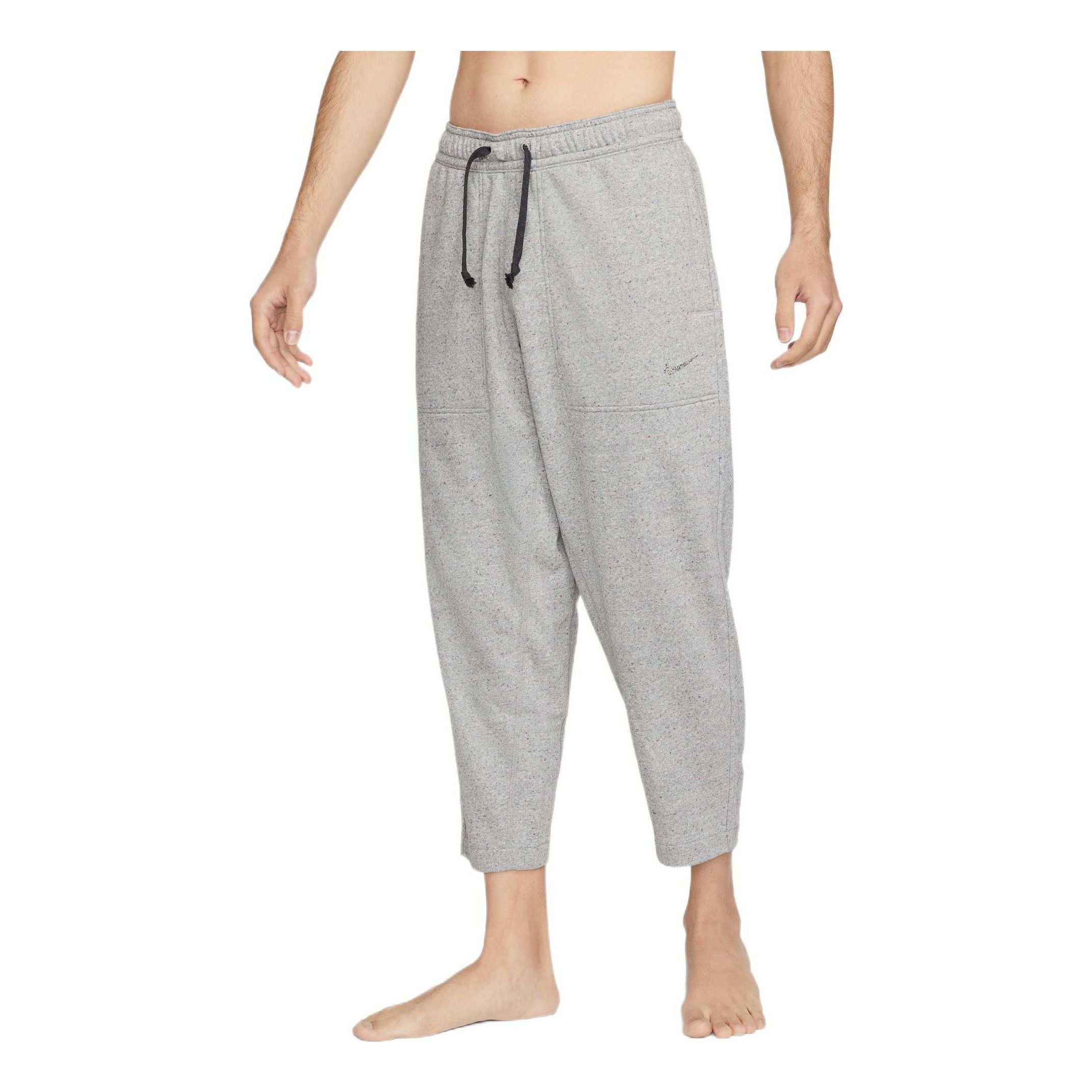 

Спортивные брюки Men's Nike Solid Color Logo Printing Drawstring Lacing Big Pocket Sports Pants/Trousers/Joggers Gray DQ6684-010