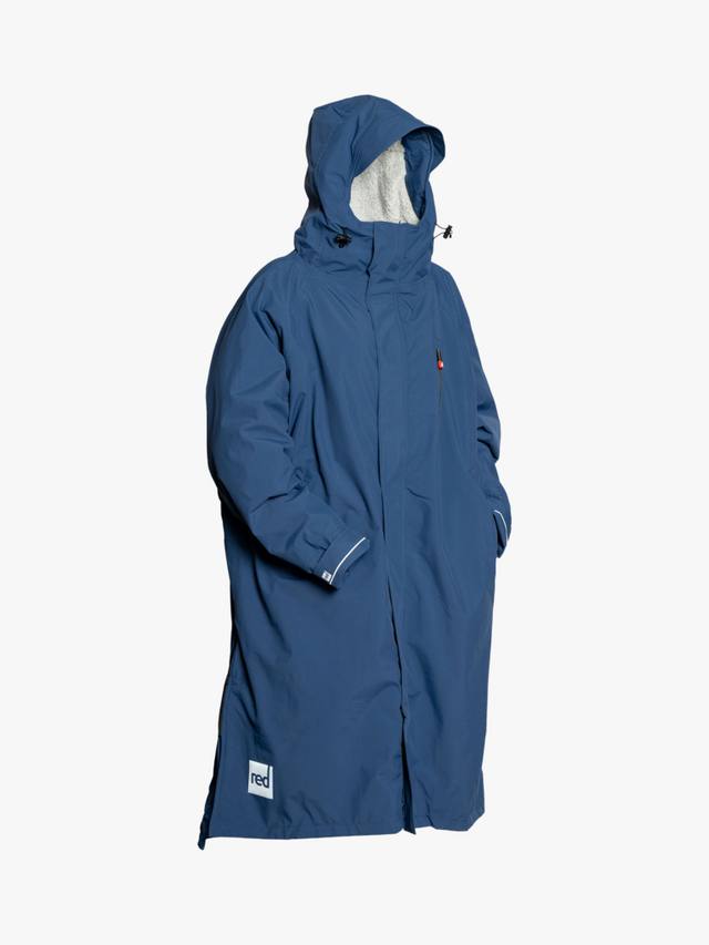 

Унисекс EVO Pro водонепроницаемый плед-пончо для переодевания Red, Admiral Blue