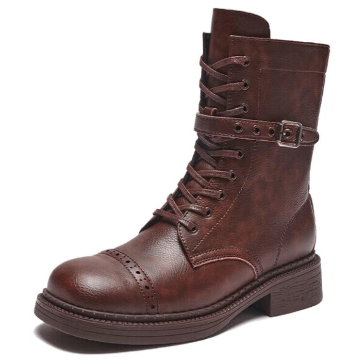 

Ботинки Martin Boot женские Hotwind, коричневый