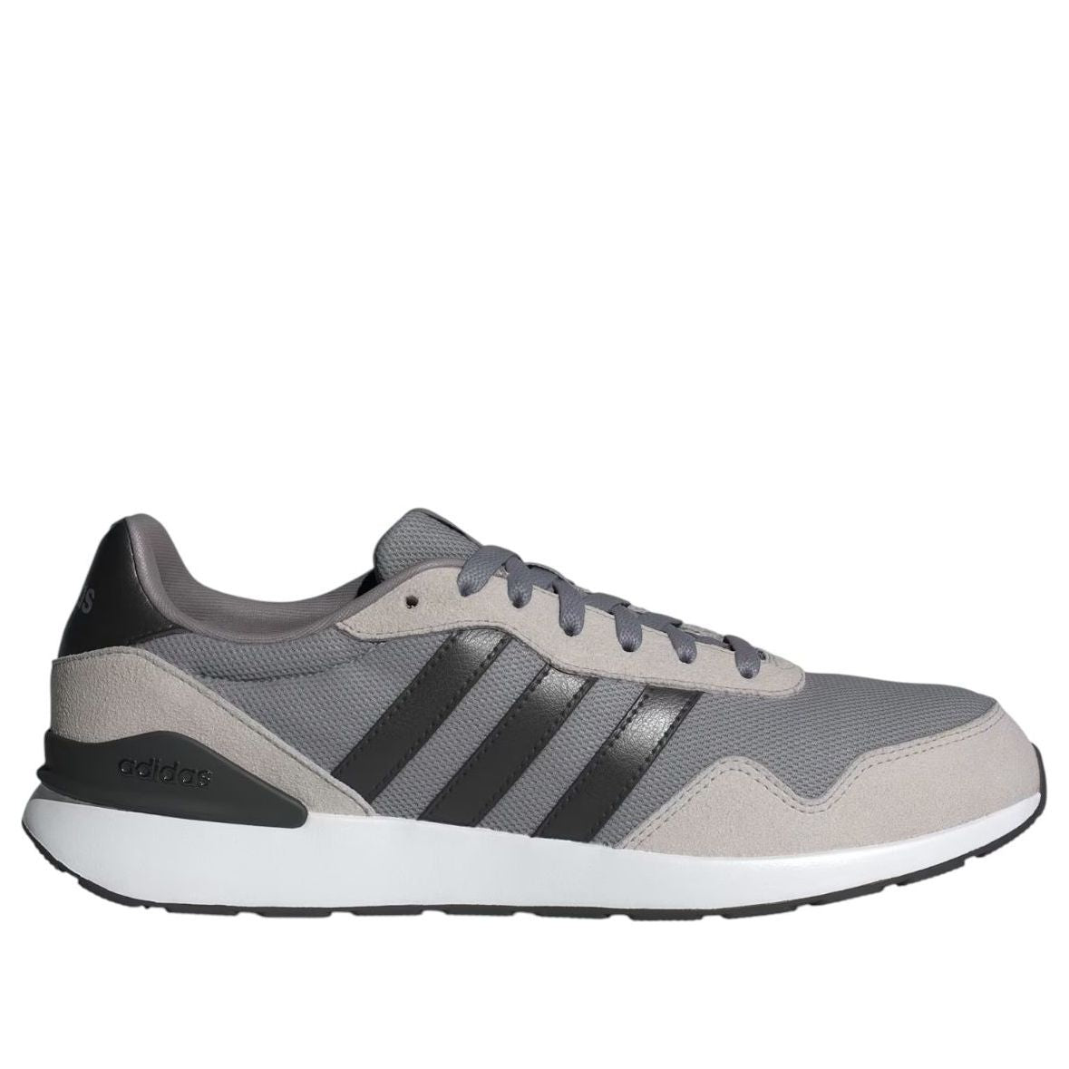Кроссовки Adidas Run 60s 4.0 'Grey Black' — фото 2