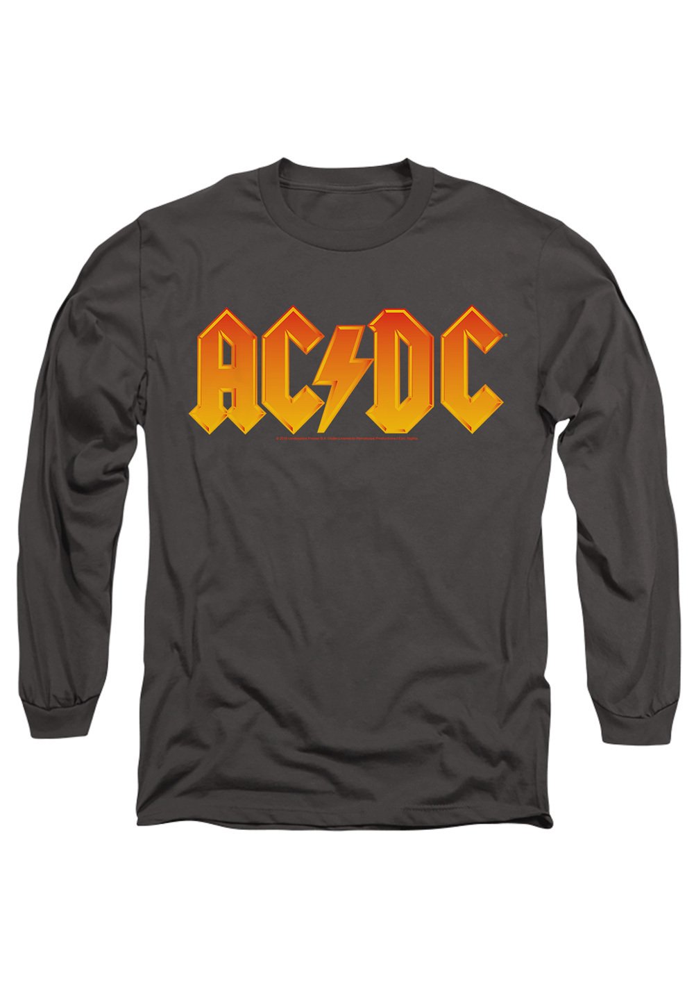 

Топ с длинными рукавами AC/DC LOGO Cotton Soul, антрацит