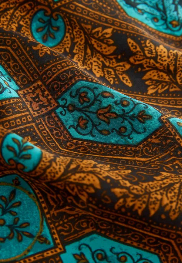 Бандо стандартного кроя. Next, Blue Orange Print — фото 3