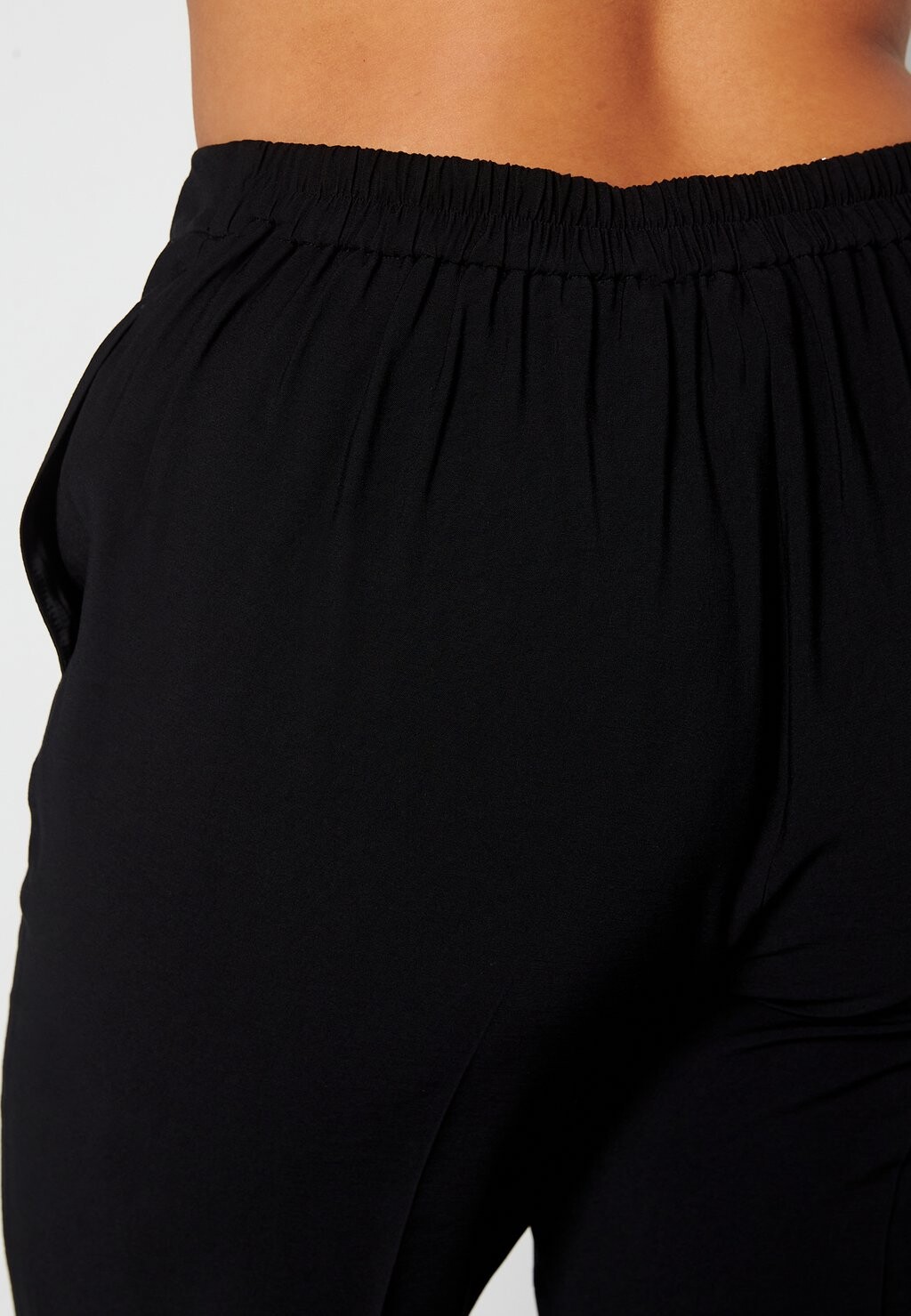 

Тканевые брюки FOLD UP PULL-ON RELAXED PANTS Bubbleroom, черный