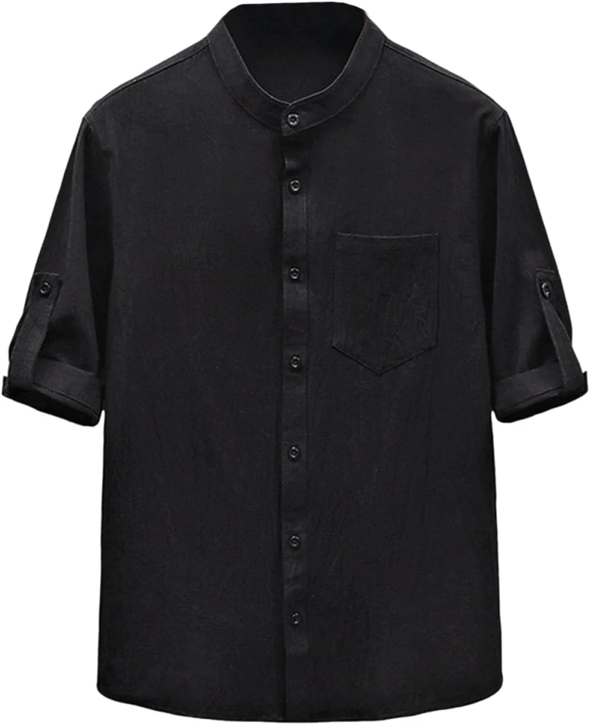 

Футболка с коротким рукавом для мужчин, Linen Plain, тренд Y2K