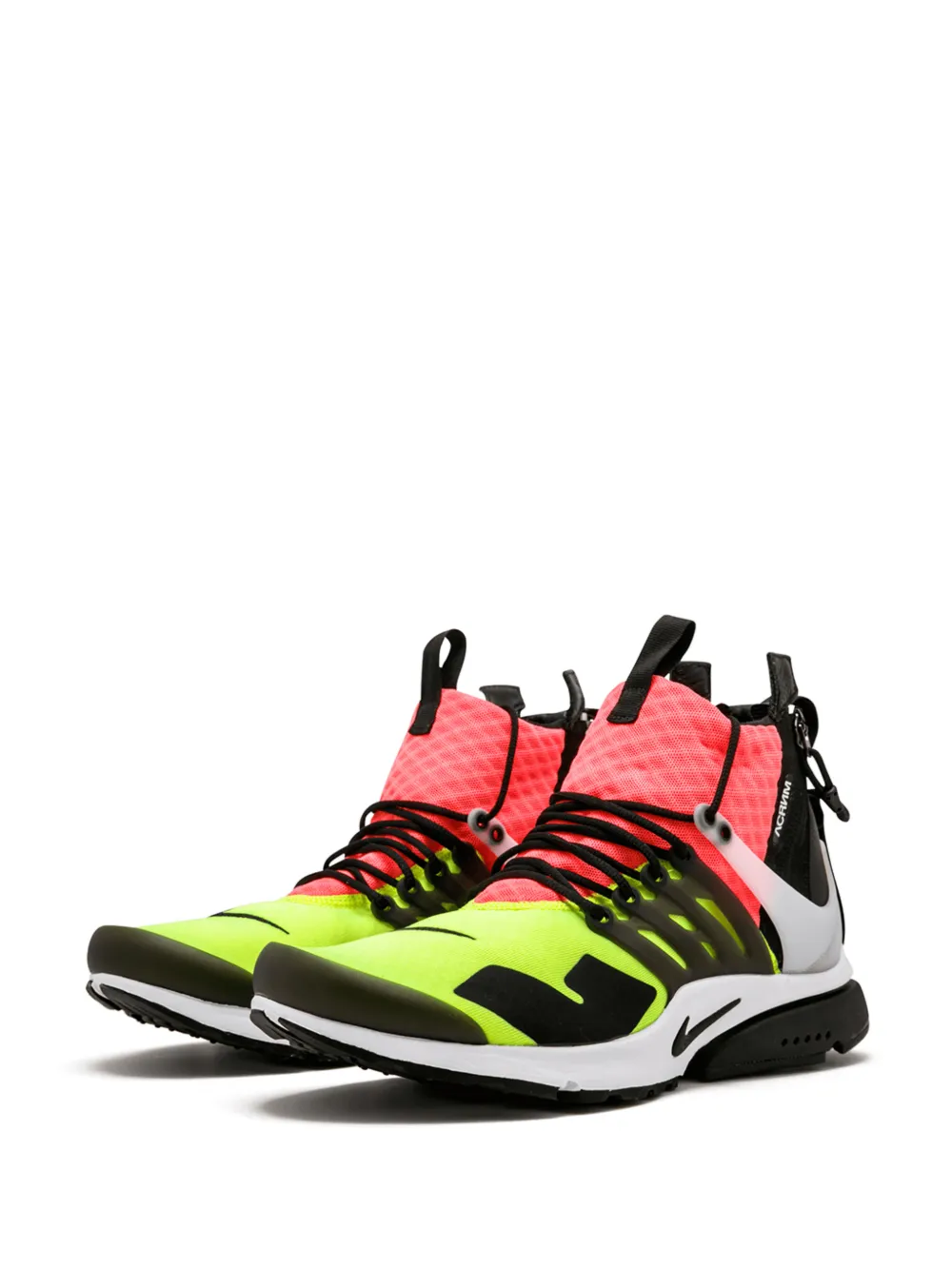 Кроссовки Air Presto Mid - Acronym Nike, зеленый — фото 2