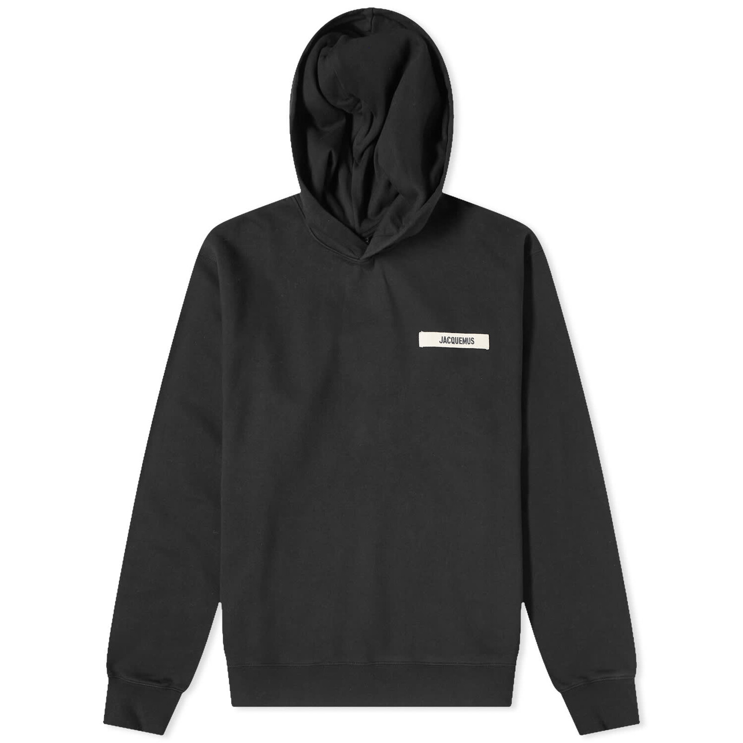 

Худи Jacquemus Gros Grain Logo, черный