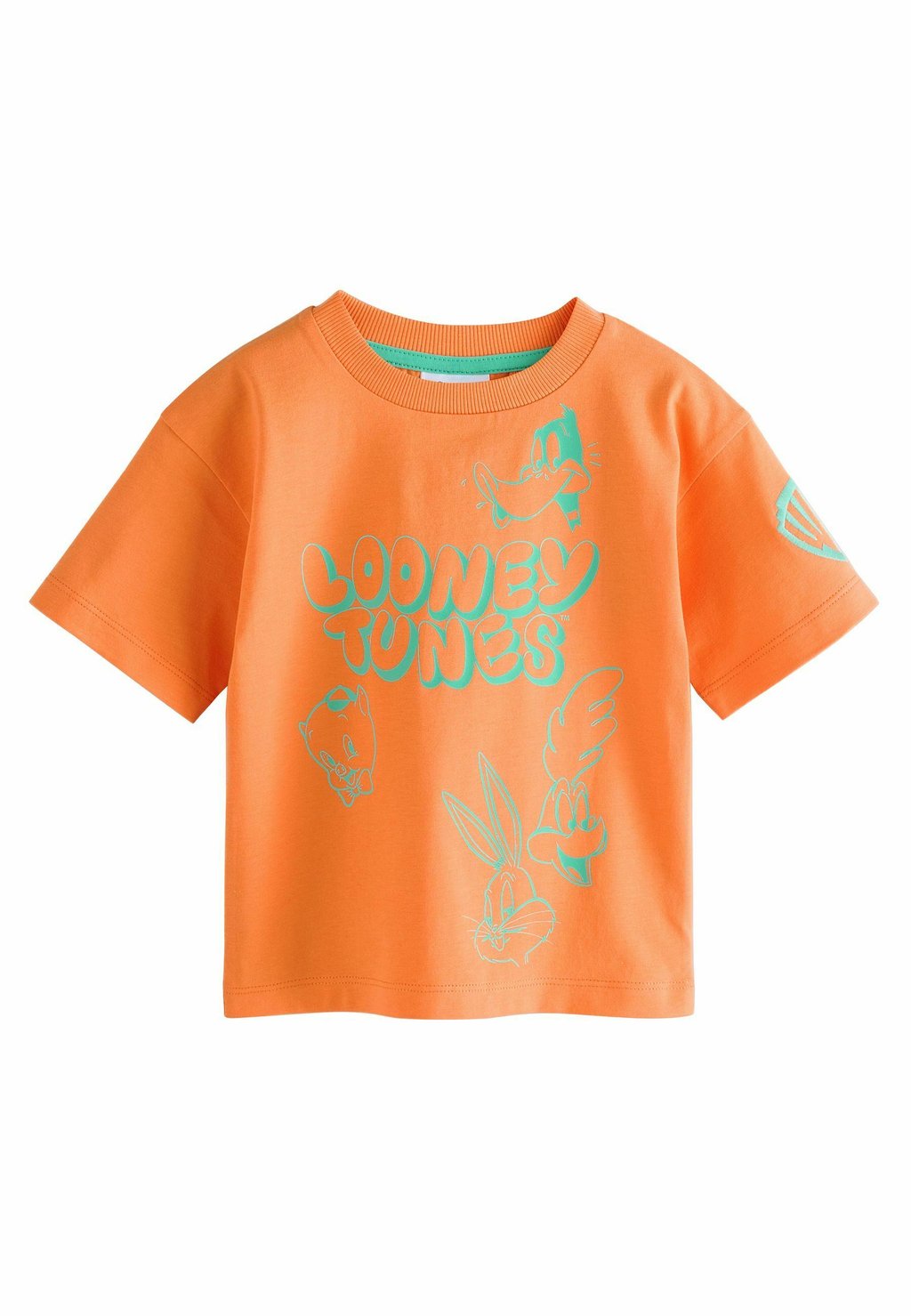 

Футболка с принтом REGULAR FIT - LOONEY TUNES SHORT SLEEVE Next, оранжевый