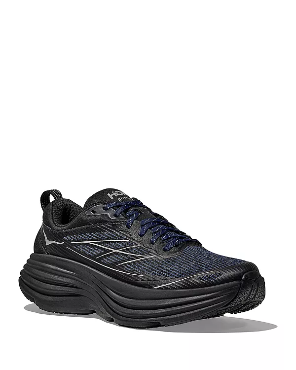 

Мужские кроссовки Bondi 8 с клеткой Stealth/Tech Hoka, синий