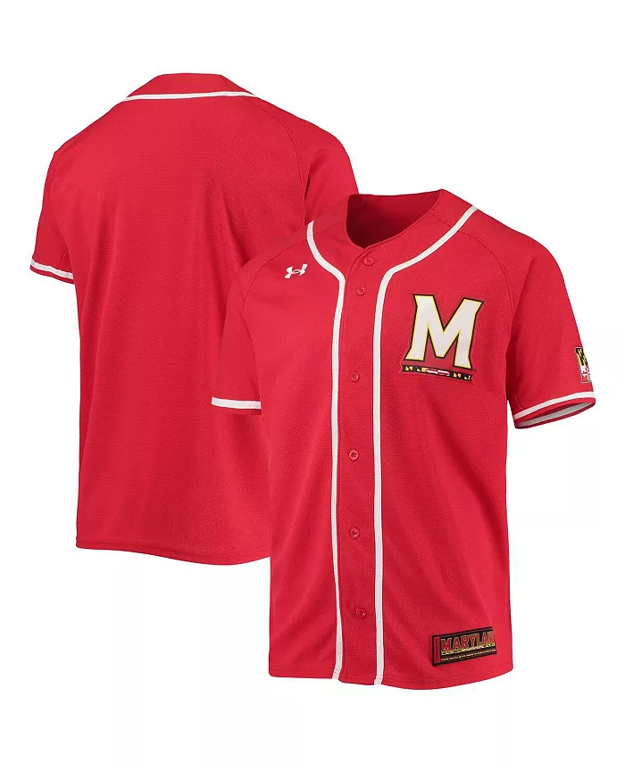 

Мужская бейсбольная майка Maryland Terrapins, реплика, красная Under Armour