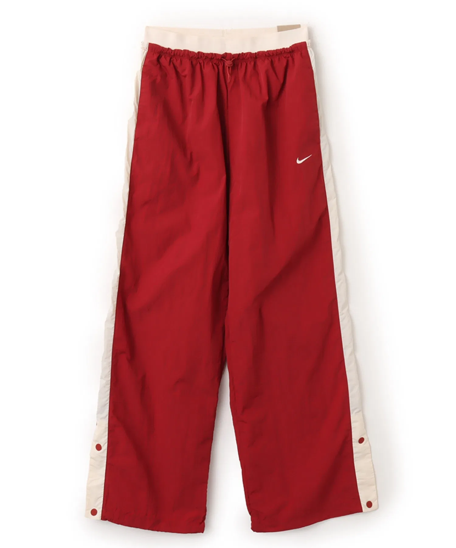 Женские брюки Nike Parachute HR из нейлона красные